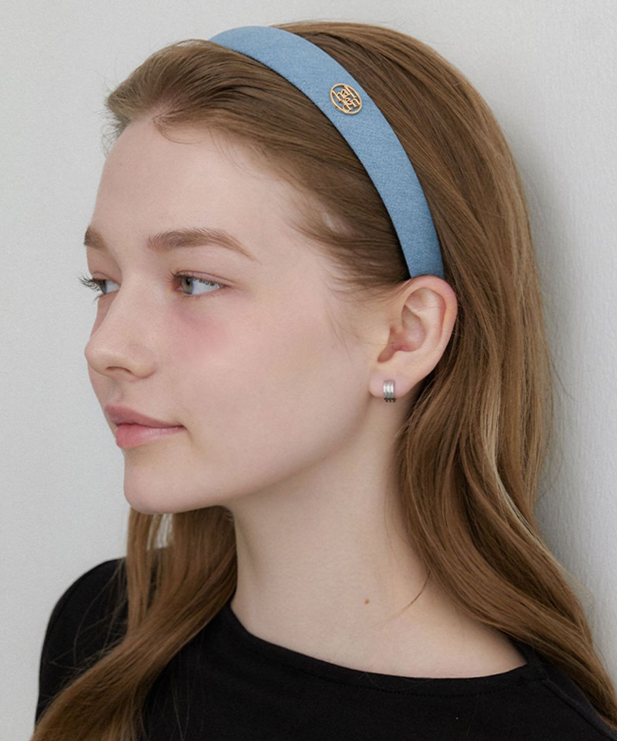 할렌(HALDEN) classic denim hairband (H046_light blue)