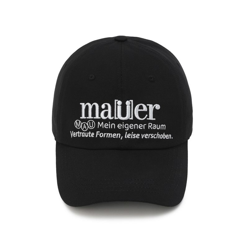MAUER BERLIN LEISE CAP (BLACK)