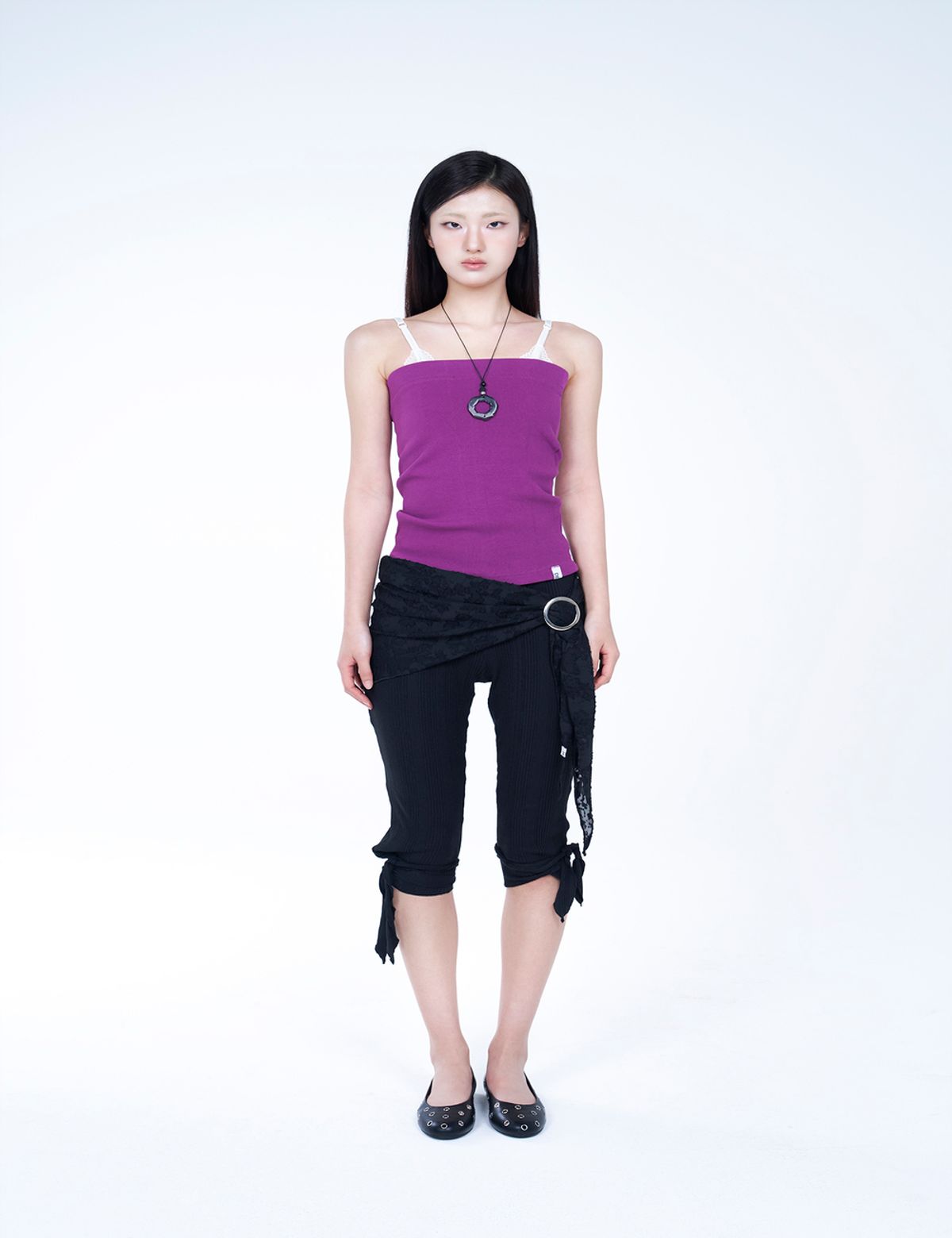 뎁크(DEPC) TUBE TOP - PURPLE