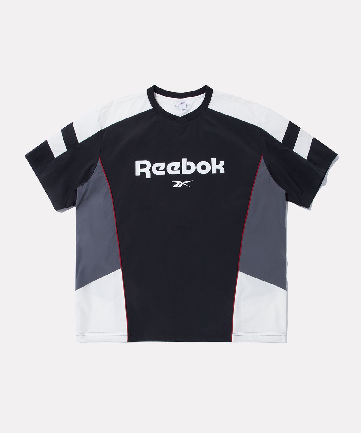 리복(REEBOK) 아이스실드 반팔 피스테 - 블랙:그레이