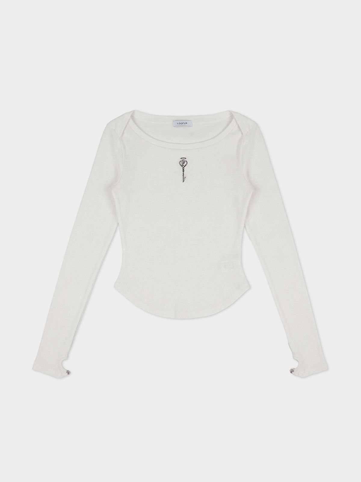 루펀(LOOFUN) Angel Wing Long Sleeve / 엔젤 윙 롱 슬리브 [White]