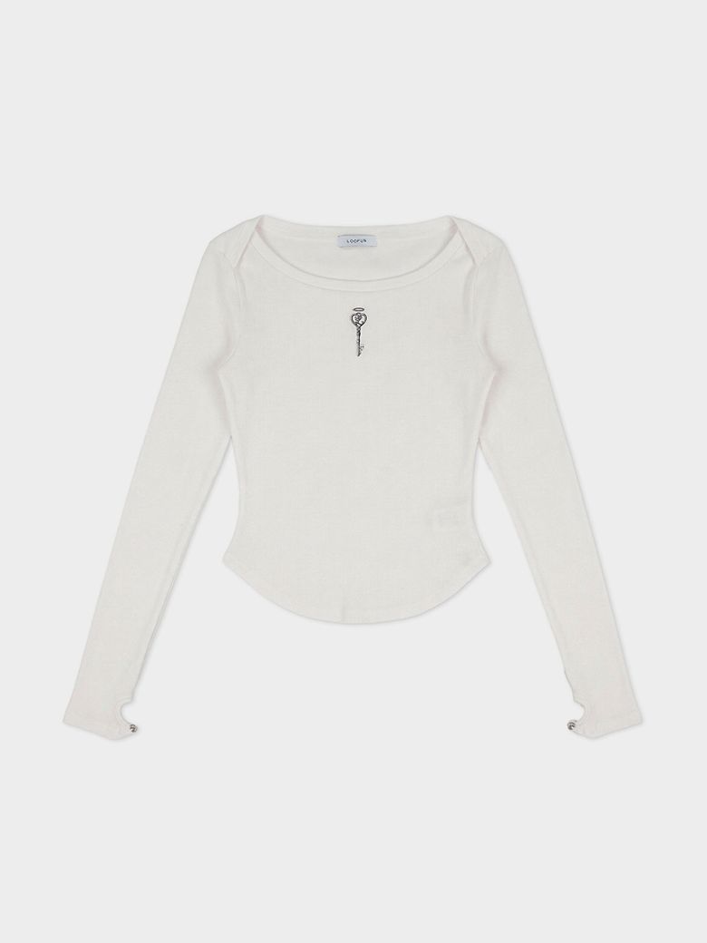 Angel Wing Long Sleeve / 엔젤 윙 롱 슬리브 [White]