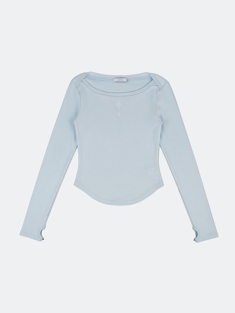 Angel Wing Long Sleeve / 엔젤 윙 롱 슬리브 [Sky Blue]