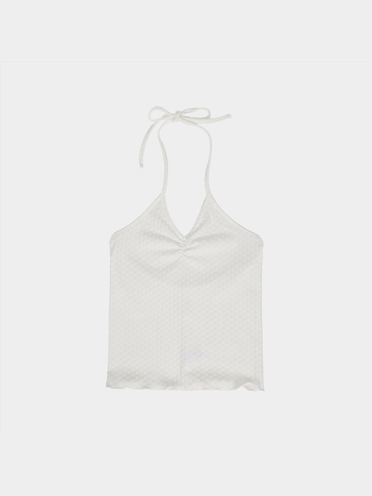 루펀(LOOFUN) Pico Halter Sleeveless / 피코 홀터 슬리브리스 [White]