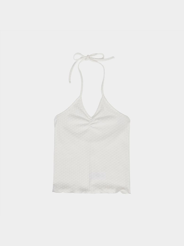 Pico Halter Sleeveless / 피코 홀터 슬리브리스 [White]