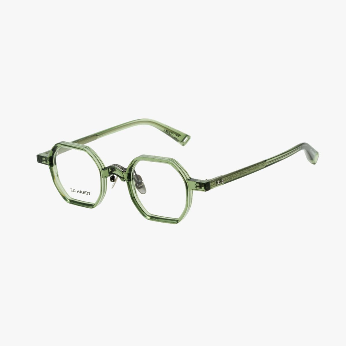 에드하디아이웨어(EDHARDY EYEWEAR) 안경테(ED7038 DEEPGREENCRYSTAL 43)