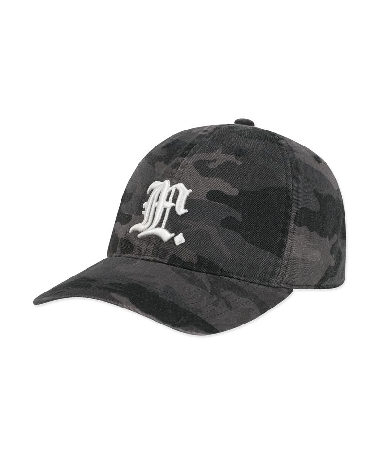GOTHIC 6PANEL CAP black camo