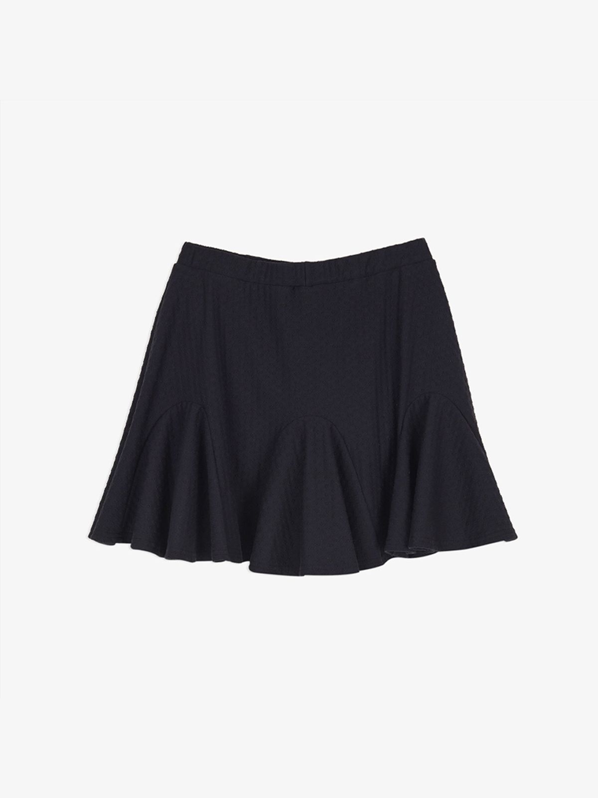 루펀(LOOFUN) Pico Volume Skirt / 피코 볼륨 스커트 [Black]