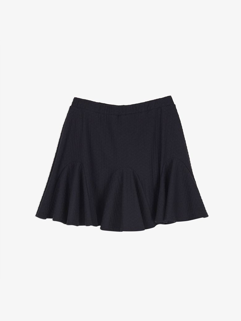 Pico Volume Skirt / 피코 볼륨 스커트 [Black]