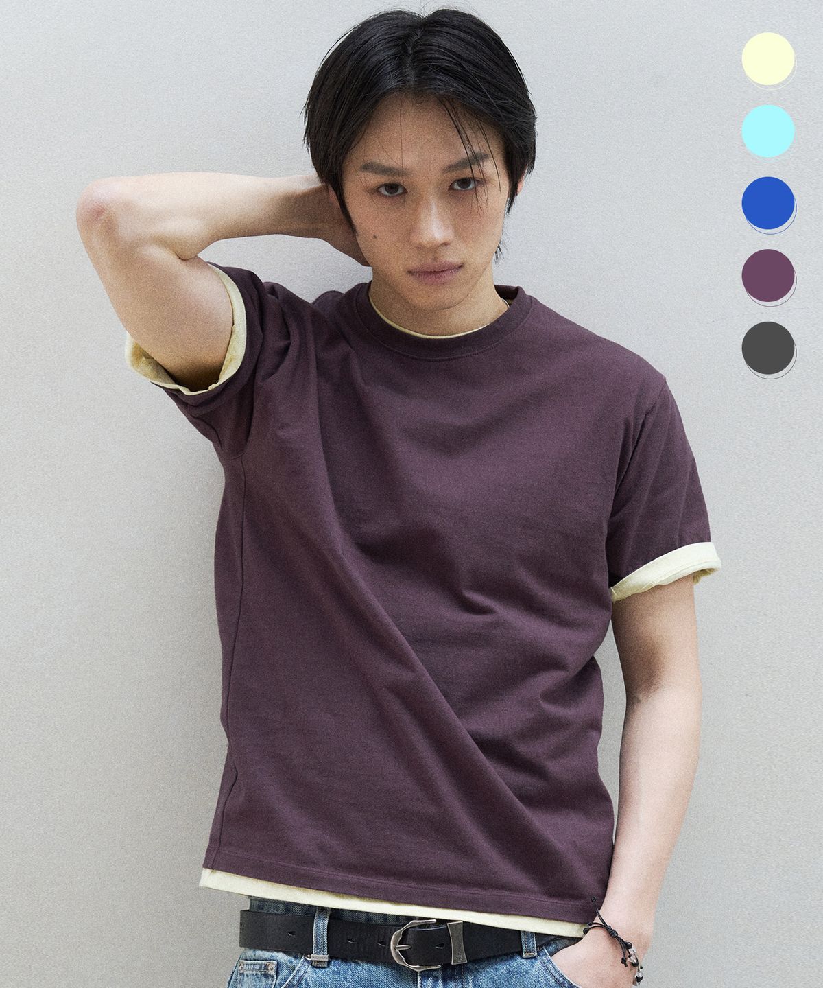 슬로우애시드(SLOW ACID) SA REFINED REGULAR TEE [5COLOR]