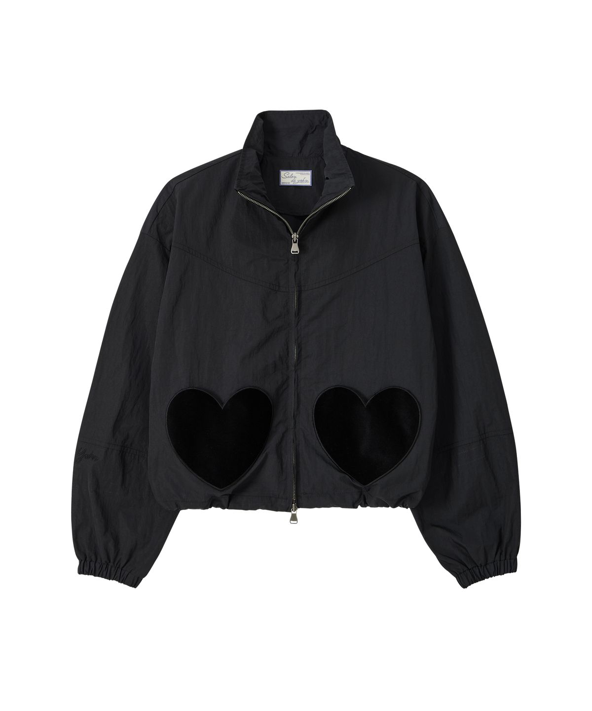 살롱 드 욘(SALON DE YOHN) Heart Wind Breaker_ Black