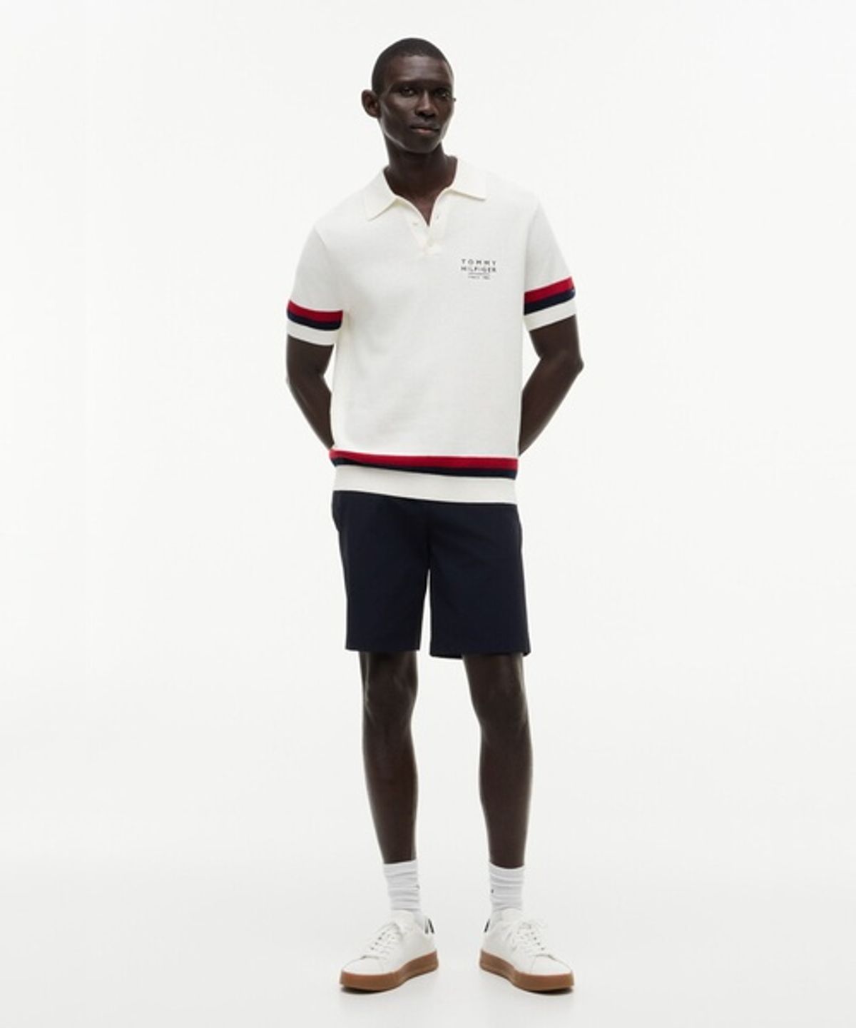 타미힐피거(TOMMY HILFIGER) 밴딩 테크 쇼츠 (T12G3WPQ280MT1DW5)