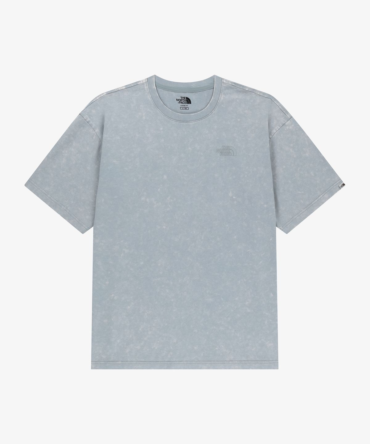 노스페이스(THE NORTH FACE) NT7US17K 오버엣지 반팔 티 BLUE GRAY