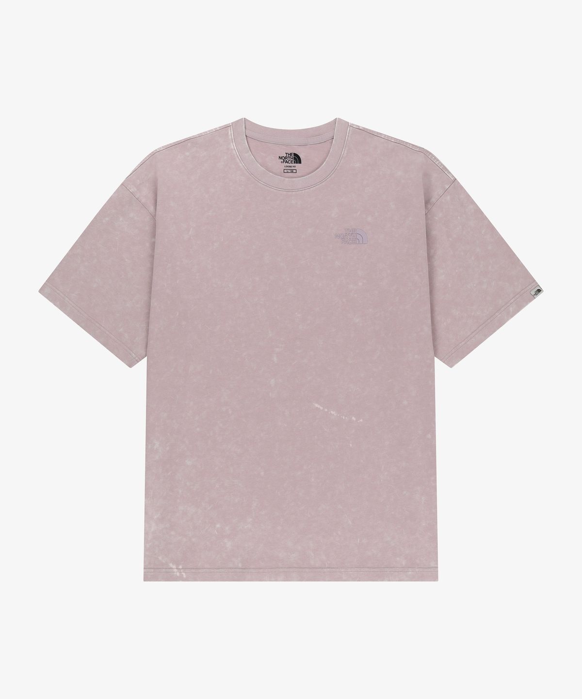 노스페이스(THE NORTH FACE) NT7US17L 오버엣지 반팔 티 PALE PINK