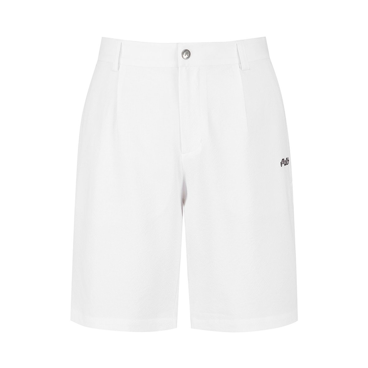 말본 골프(MALBON GOLF) 시어서커 하프 팬츠 OFF WHITE (MAN)