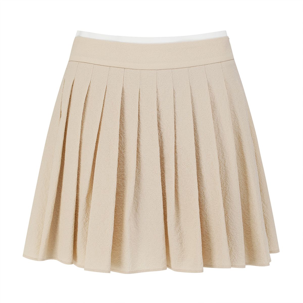 말본 골프(MALBON GOLF) 썸머 경량 플리츠 스커트 BEIGE (WOMAN)