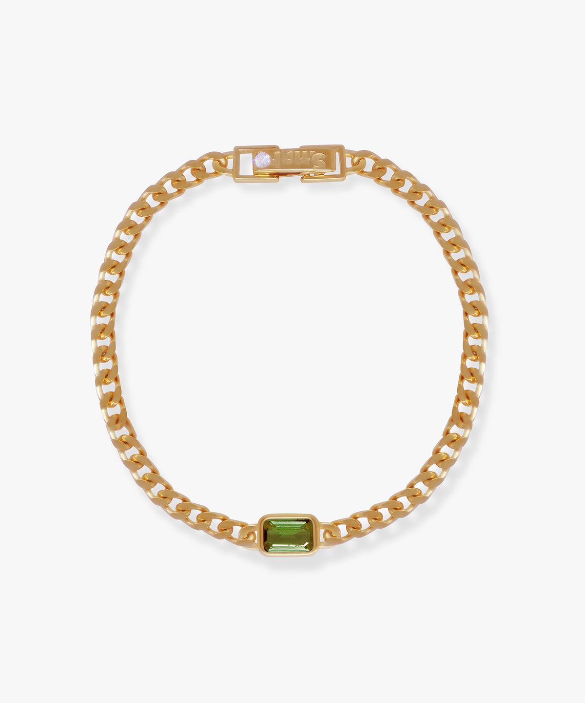 스몰굿띵(SMGT) STONE CHAIN 팔찌 [GREEN]
