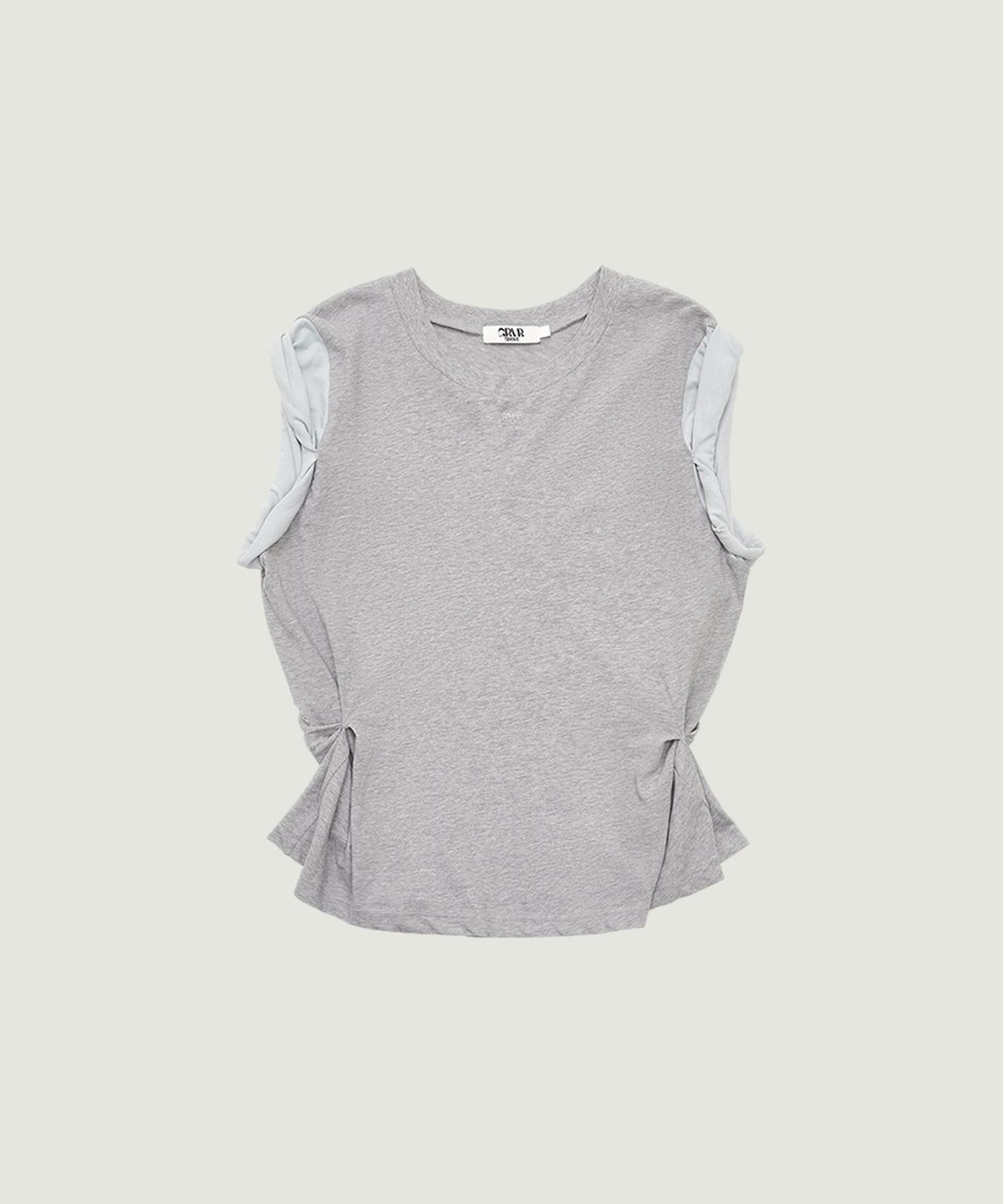 그로브(GROVE) DELTA SLEEVELESS (MELANGE GRAY)