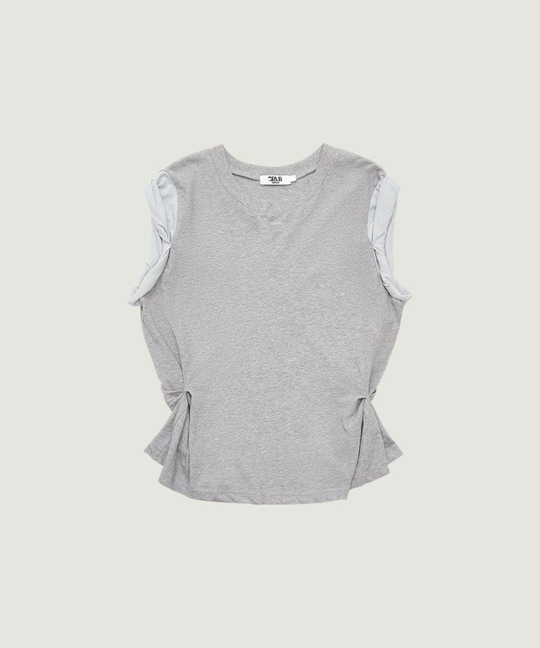 DELTA SLEEVELESS (MELANGE GRAY)