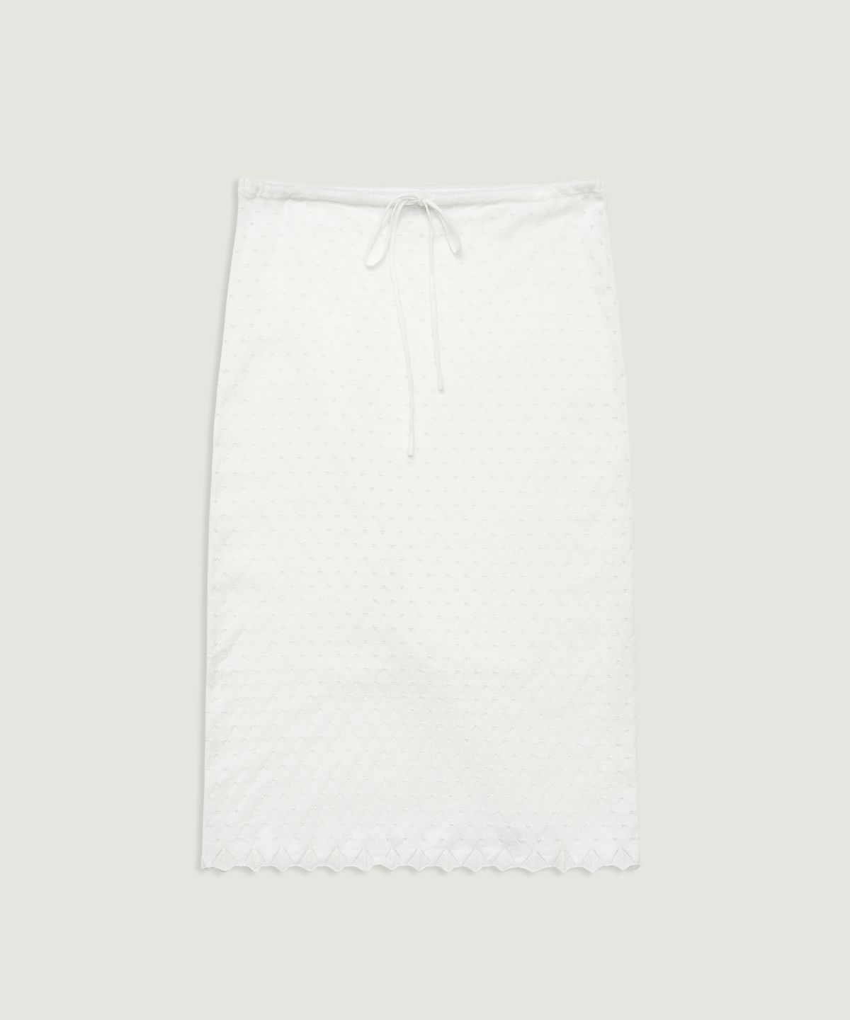 그로브(GROVE) MELODY MIDI SKIRT (WHITE)