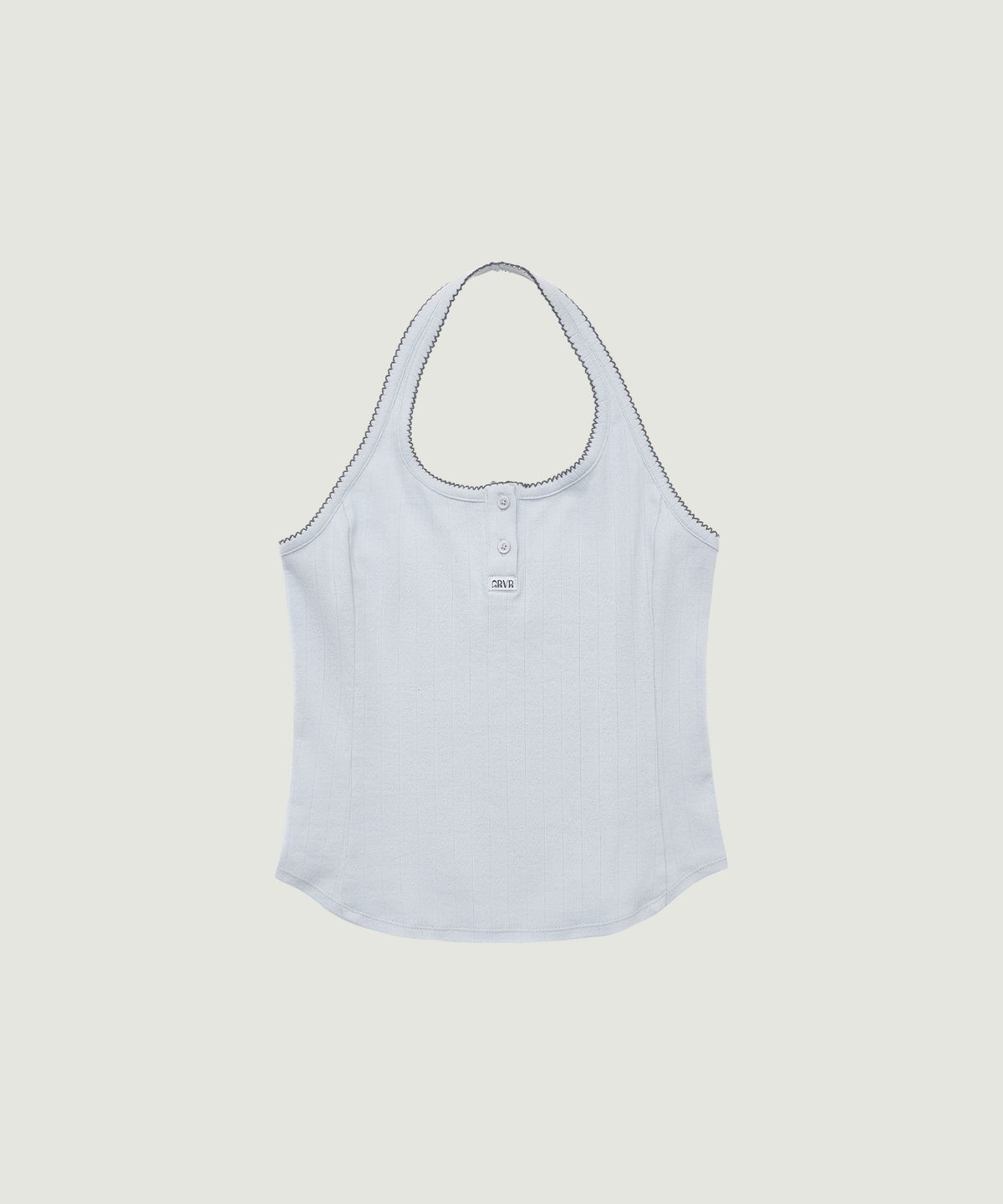 그로브(GROVE) APRIL HALTER TOP (LIGHT BLUE)