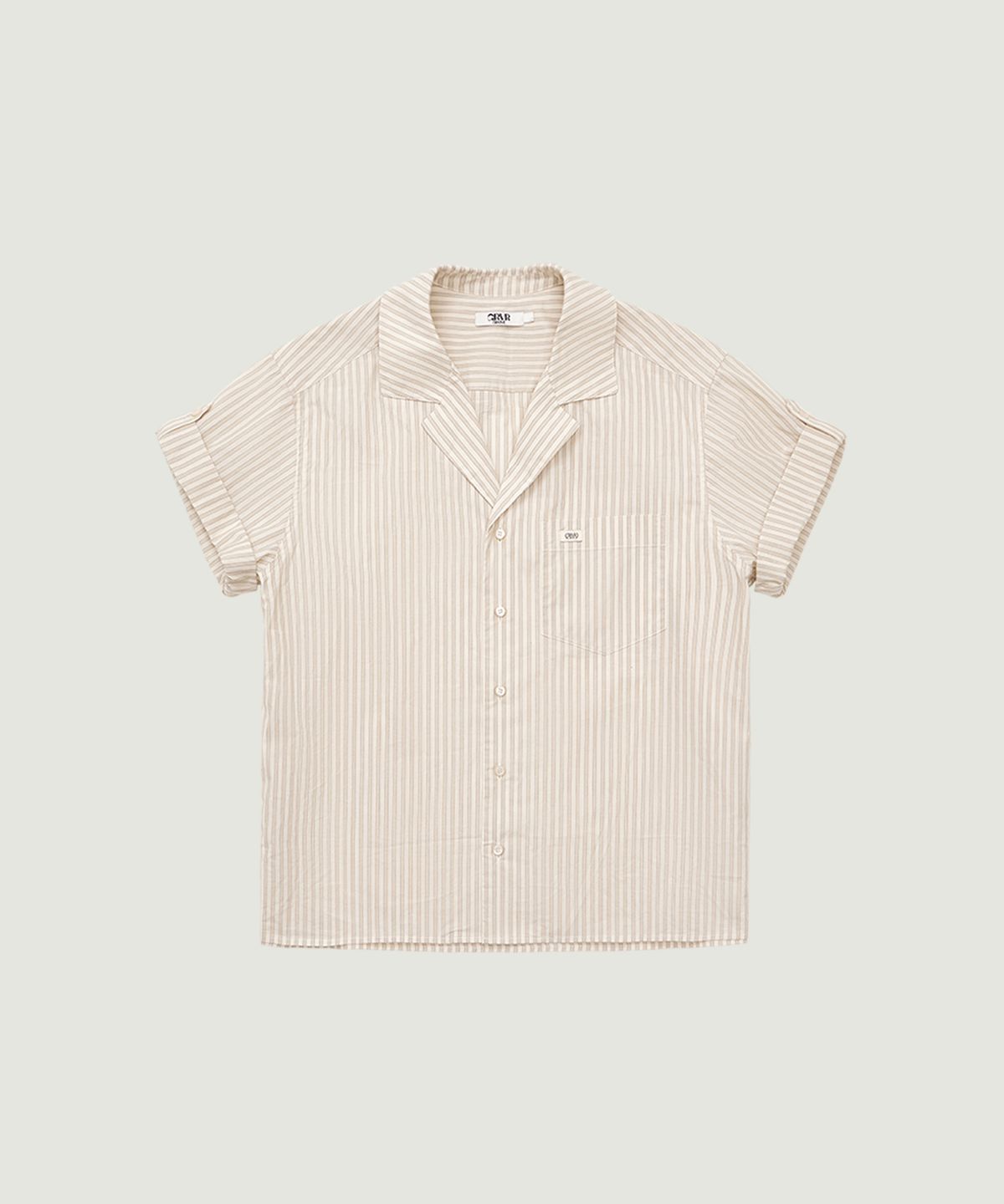 그로브(GROVE) ODE STRIPE H/S SHIRT (CREAM)