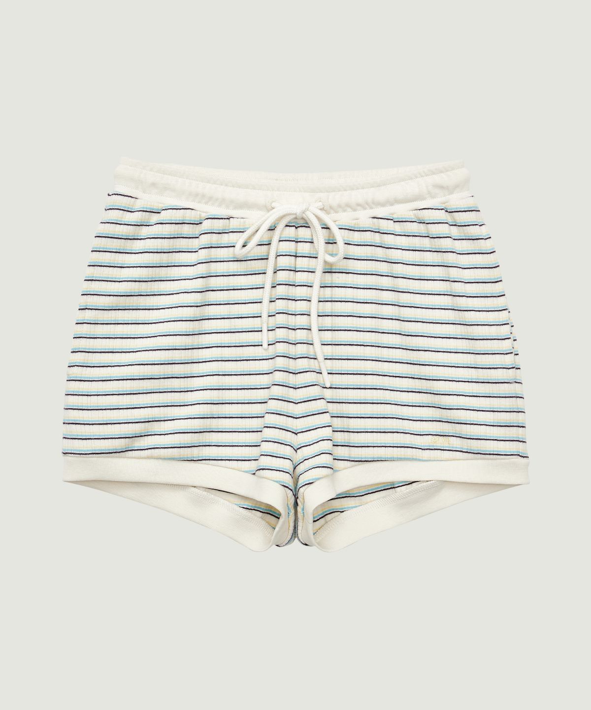 그로브(GROVE) DALIN STRIPE SHORTS (IVORY)