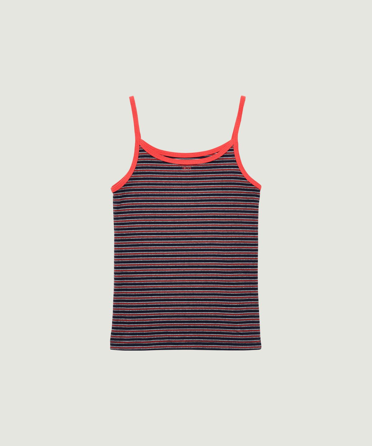 그로브(GROVE) DALIN STRIPE SLEEVELESS (NAVY)