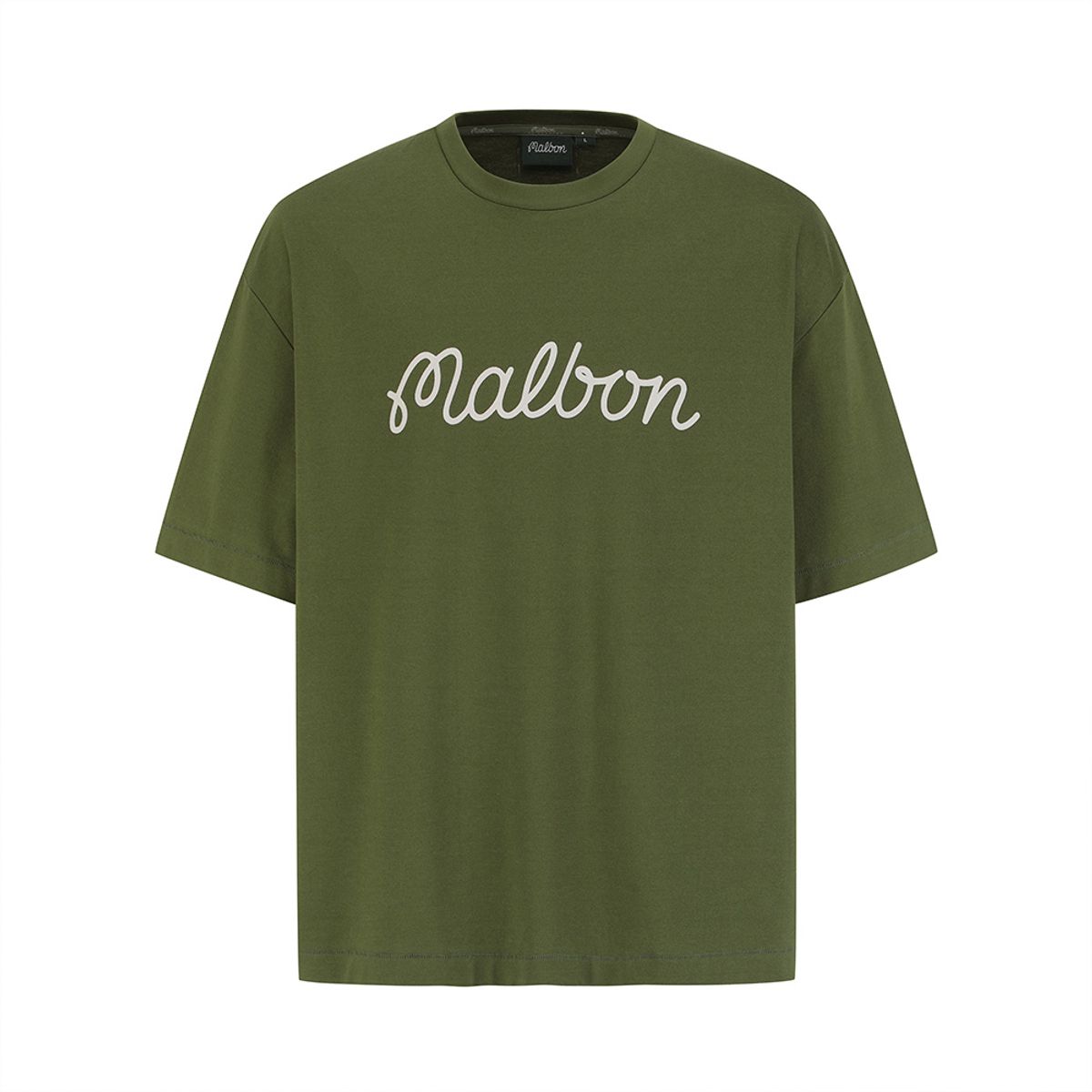 말본 골프(MALBON GOLF) 오버핏 말본레터링 라운드 DARK GREEN