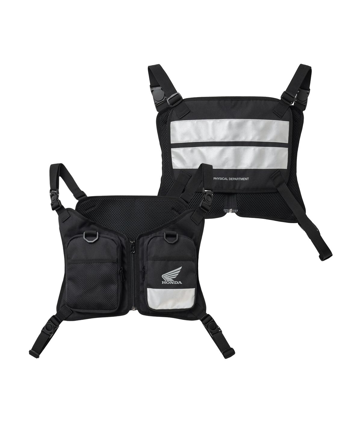 핍스 모터사이클(PHYPS MOTORCYCLE) City Rider Tool Vest Black