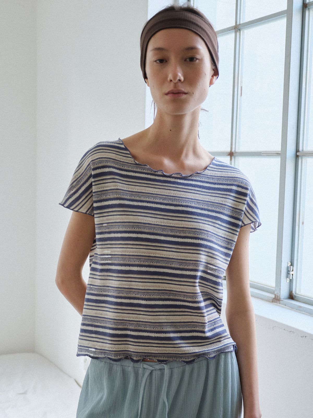 시엔느(SIENNE) Via Top (Blue)