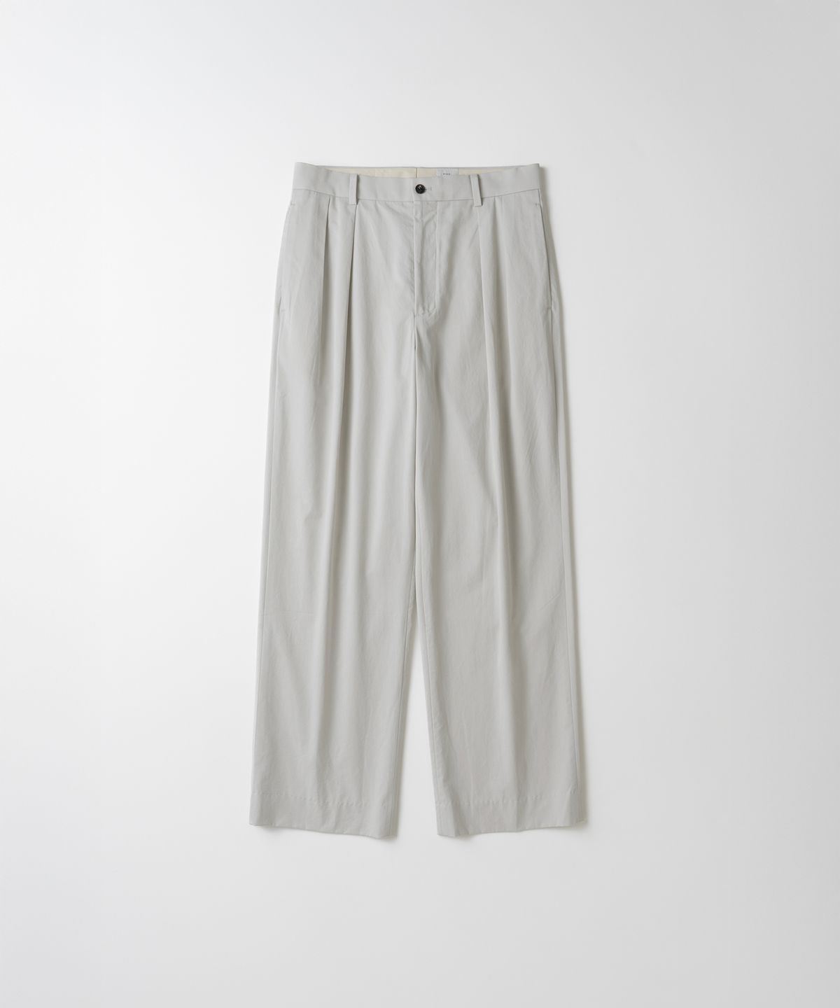 와기(WHAGI) Vintage Cotton Trousers (Moon Grey)