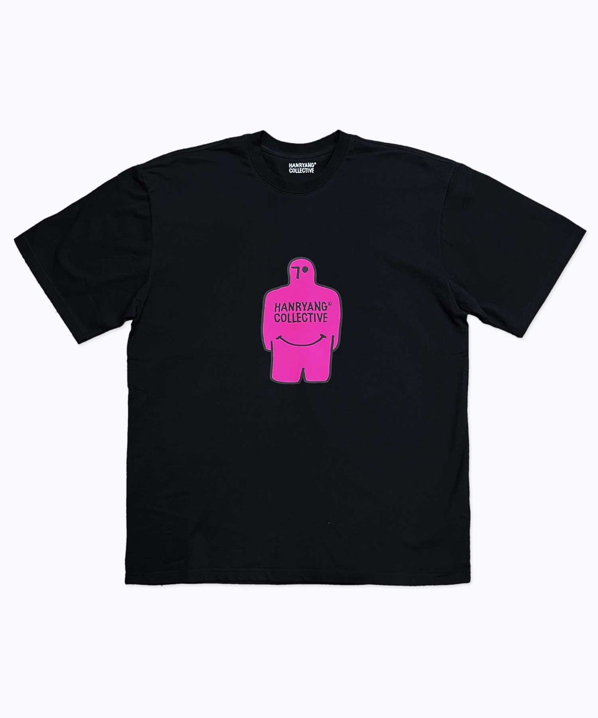 한량 컬렉티브(HANRYANG COLLECTIVE) HR PINK  ICON TEE BLACK