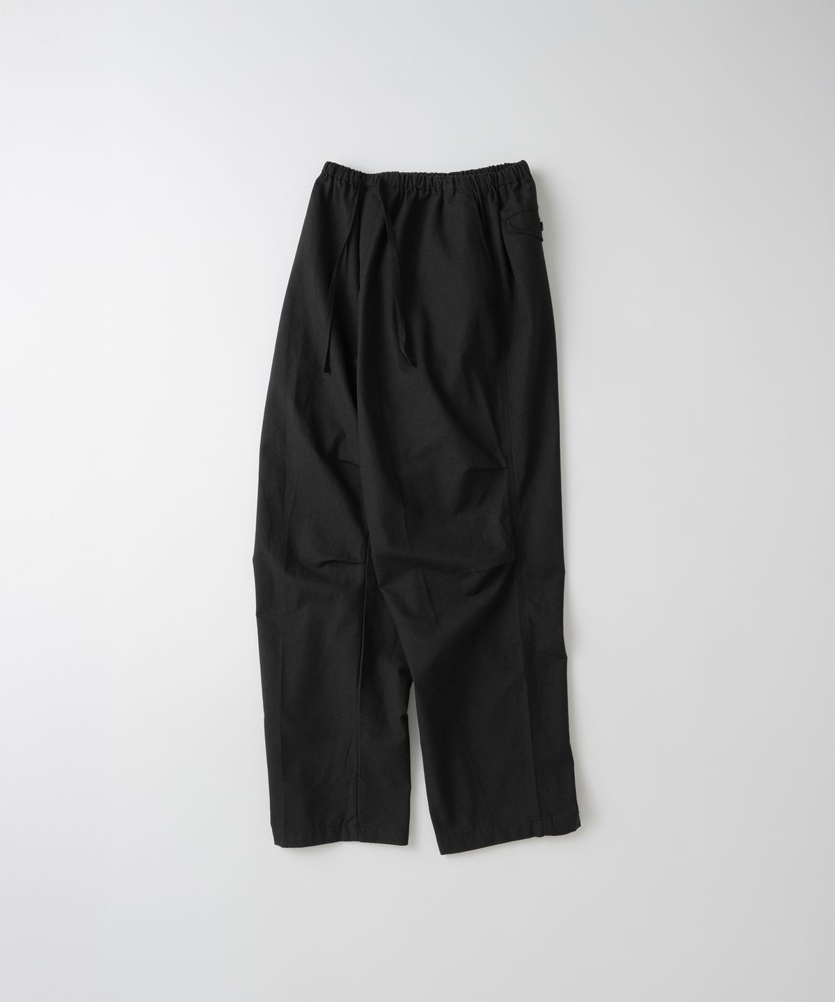 와기(WHAGI) Vintage Ox Knee Tuck Pants (Vintage Black)
