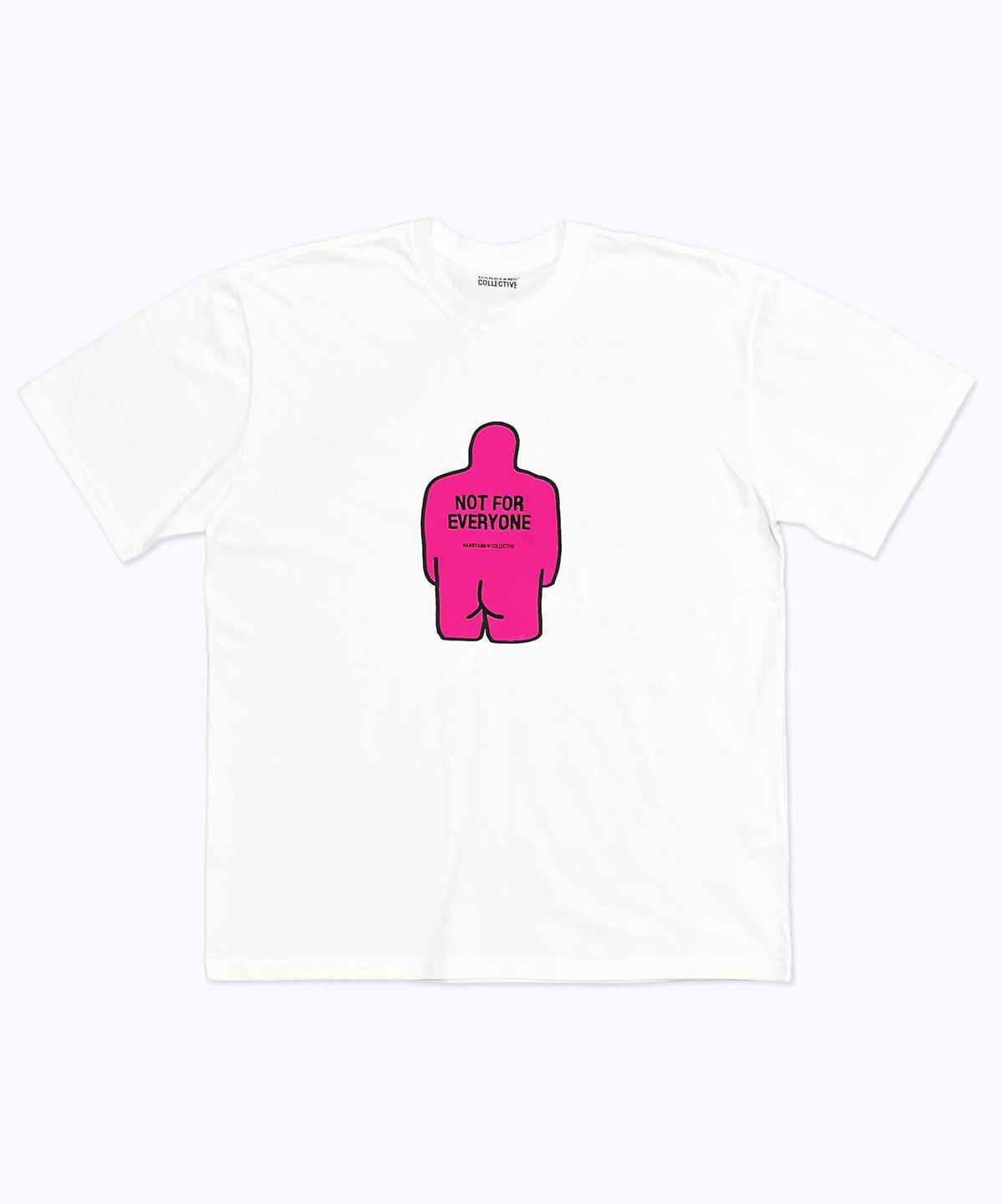 한량 컬렉티브(HANRYANG COLLECTIVE) HR PINK BACK ICON TEE WHITE