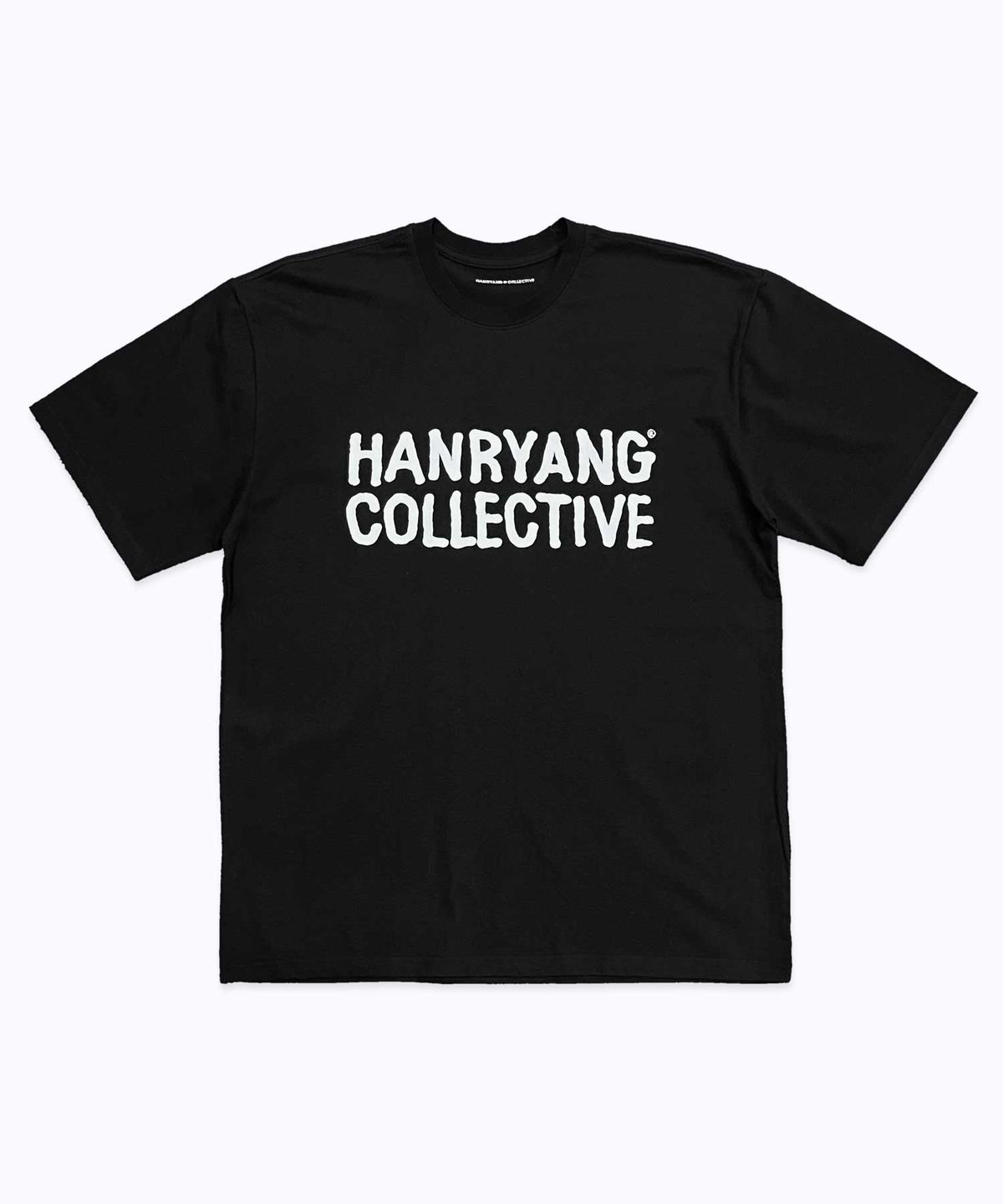 한량 컬렉티브(HANRYANG COLLECTIVE) HR LOGO2 TEE BLACK