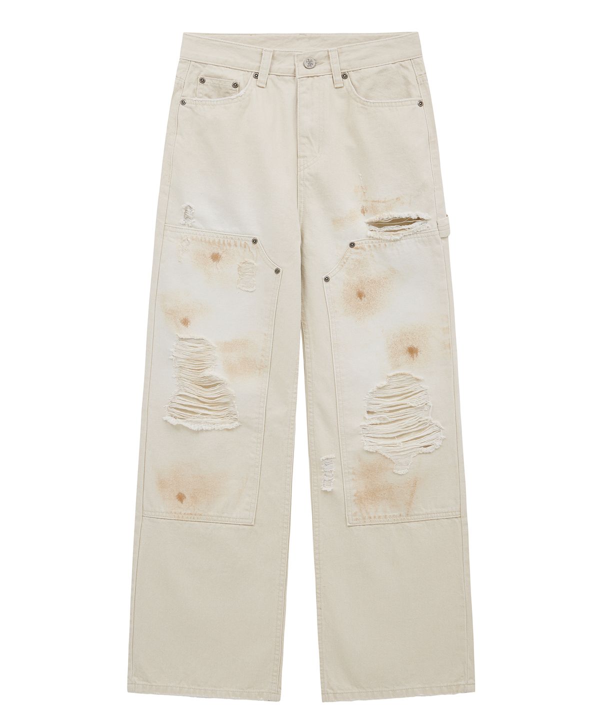 미드나잇 무브(MIDNIGHT MOVE) st add pants (ivory)