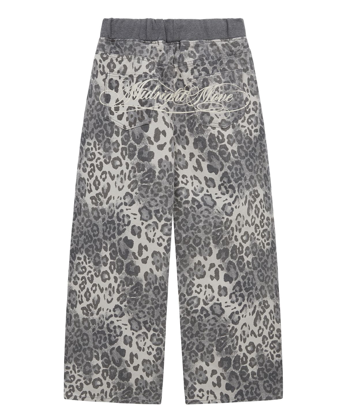 미드나잇 무브(MIDNIGHT MOVE) bd leopard pants (grey)