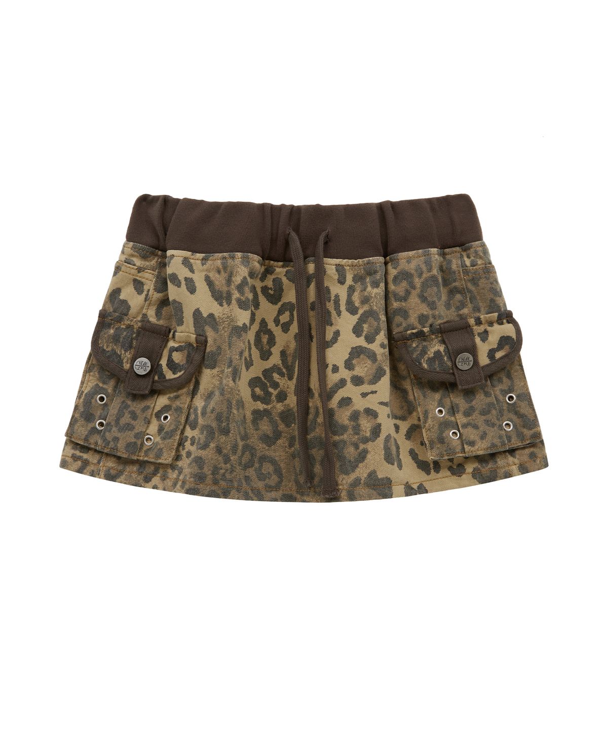 미드나잇 무브(MIDNIGHT MOVE) bd leopard skirt (beige)