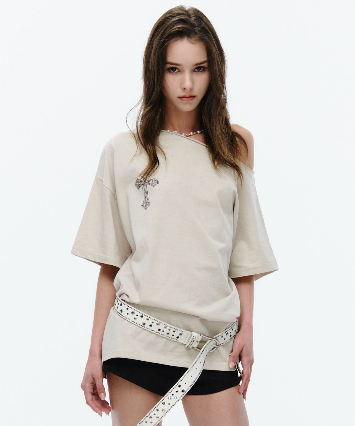 미드나잇 무브(MIDNIGHT MOVE) cb cross t (beige)