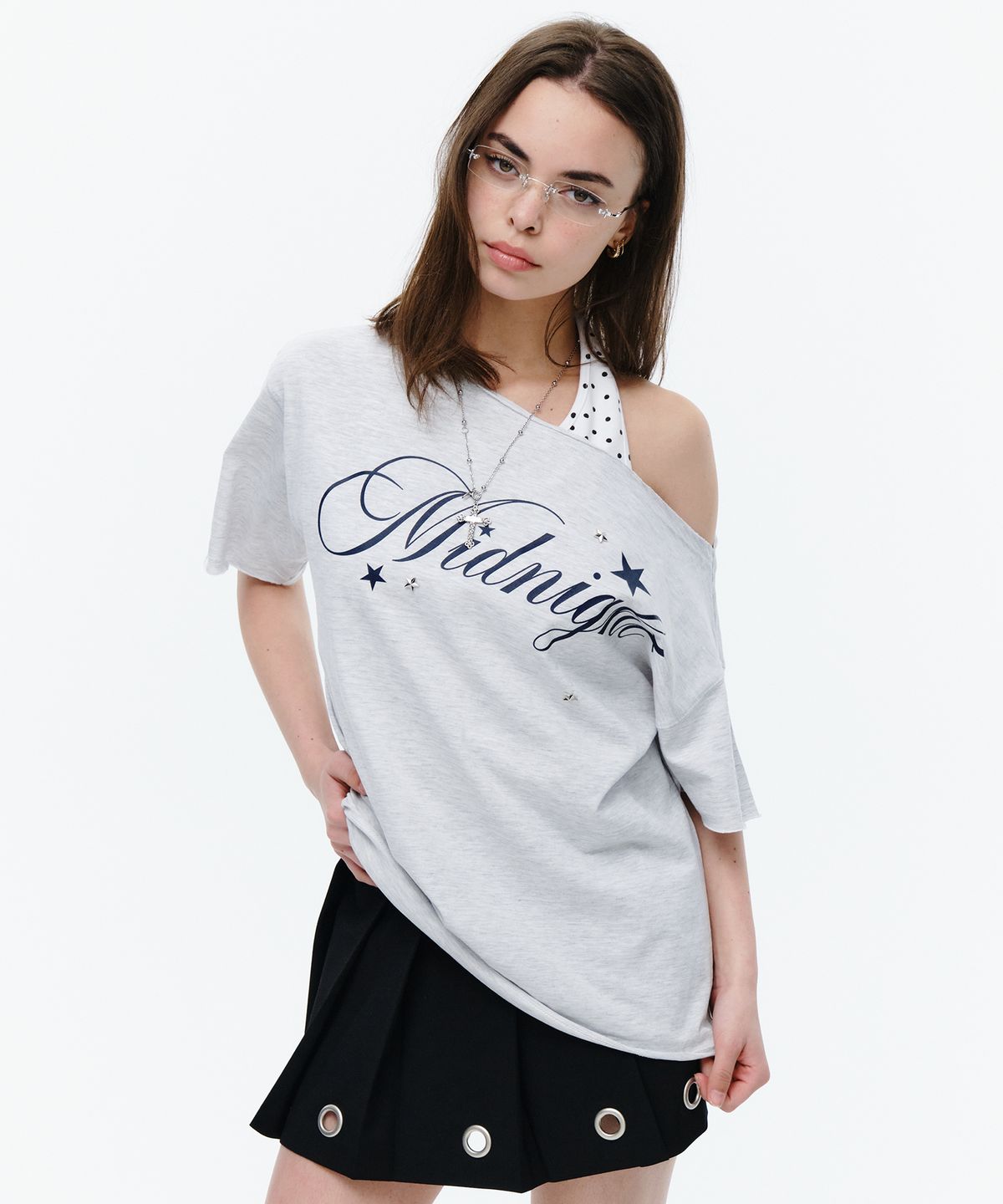 미드나잇 무브(MIDNIGHT MOVE) dot set t (off white)