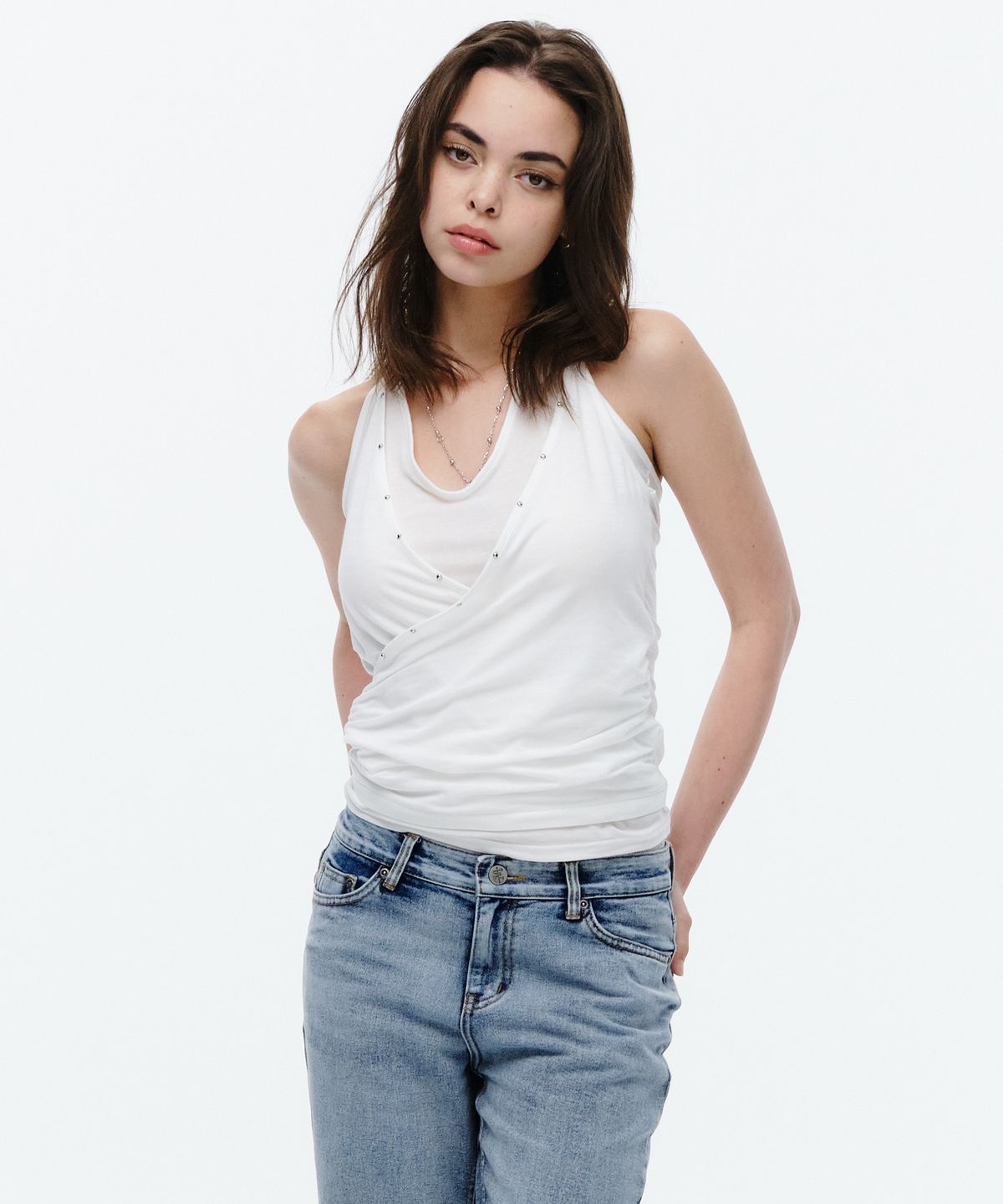 미드나잇 무브(MIDNIGHT MOVE) double top (white)