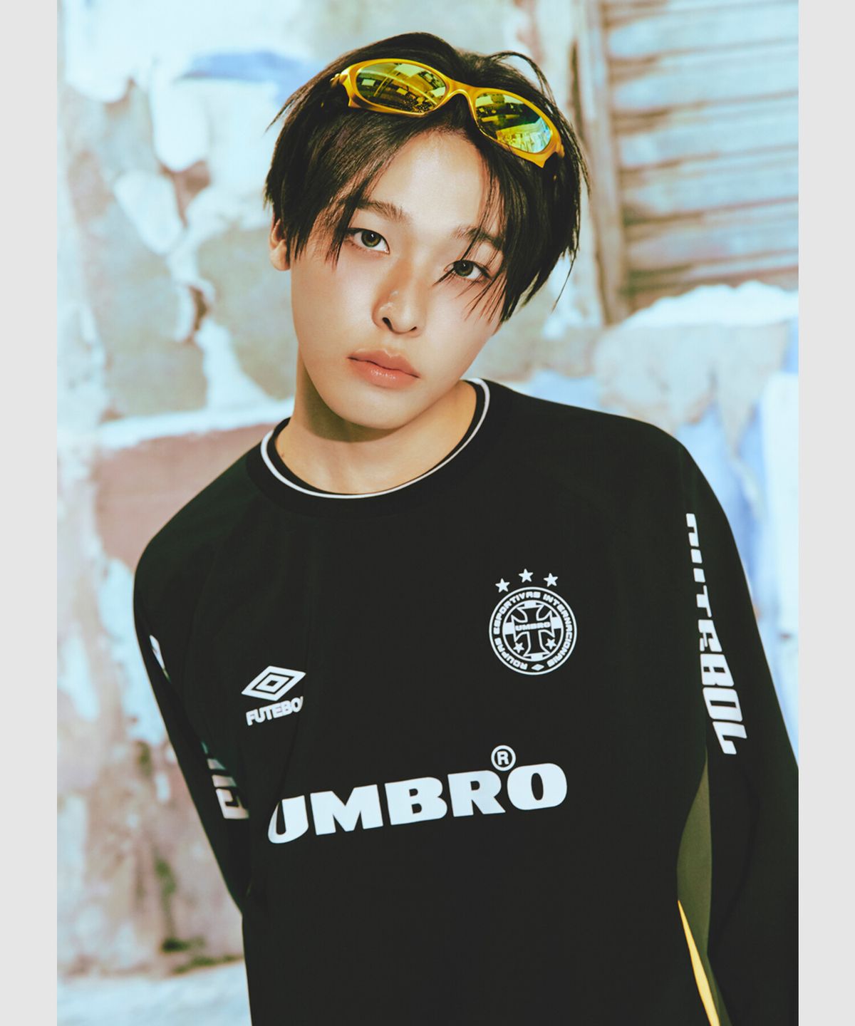엄브로(UMBRO) HBL 풋볼 푸치보우 긴팔 피스테 블랙 UR221CWT54
