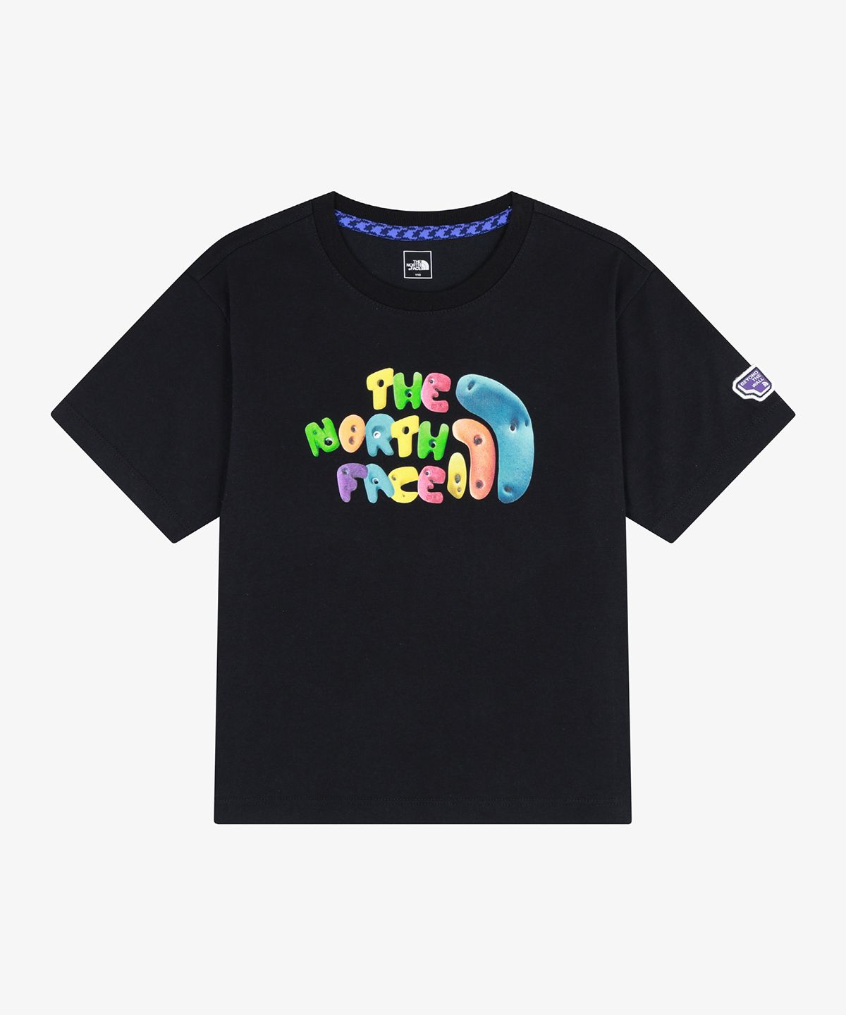 노스페이스 키즈(THE NORTH FACE KIDS) 키즈 컬러패스 반팔 티 NT7US17T_BLK