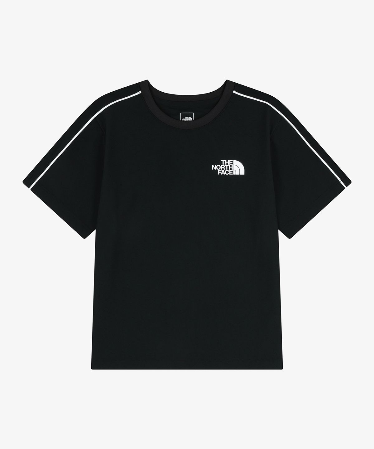 노스페이스 키즈(THE NORTH FACE KIDS) 키즈 올트레인 반팔 티 NT7US10S_BLK