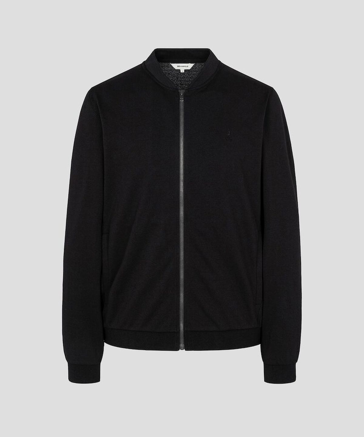 빈폴 멘(BEANPOLE MEN) 핫써머 스테디움 넥 져지 아우터  블랙