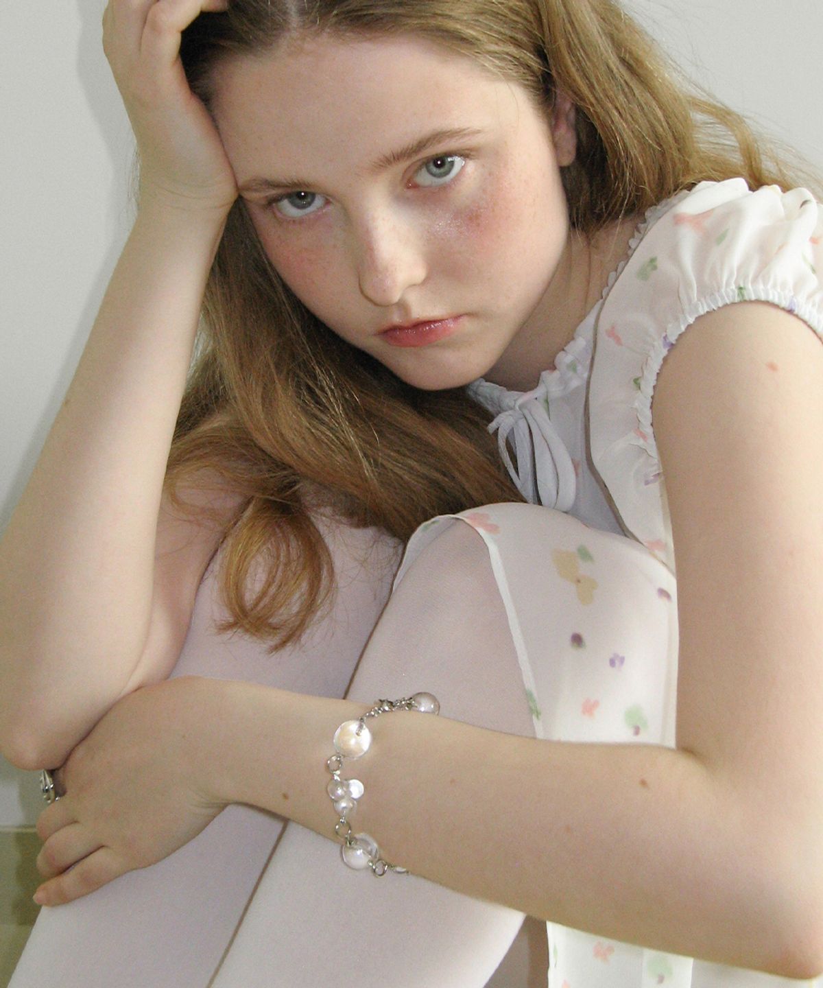 시눈(SINOON) Clear Grape Bracelet (Silver)