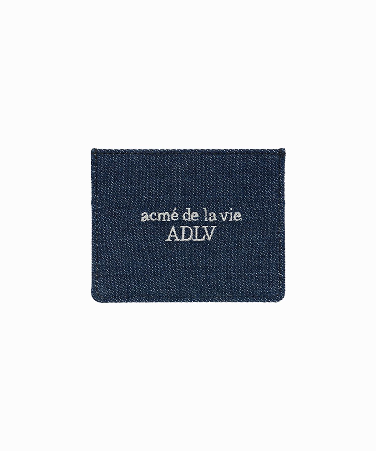 아크메드라비(ACME DE LA VIE) AC BEAR DENIM CARD WALLET