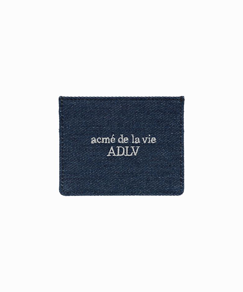 AC BEAR DENIM CARD WALLET