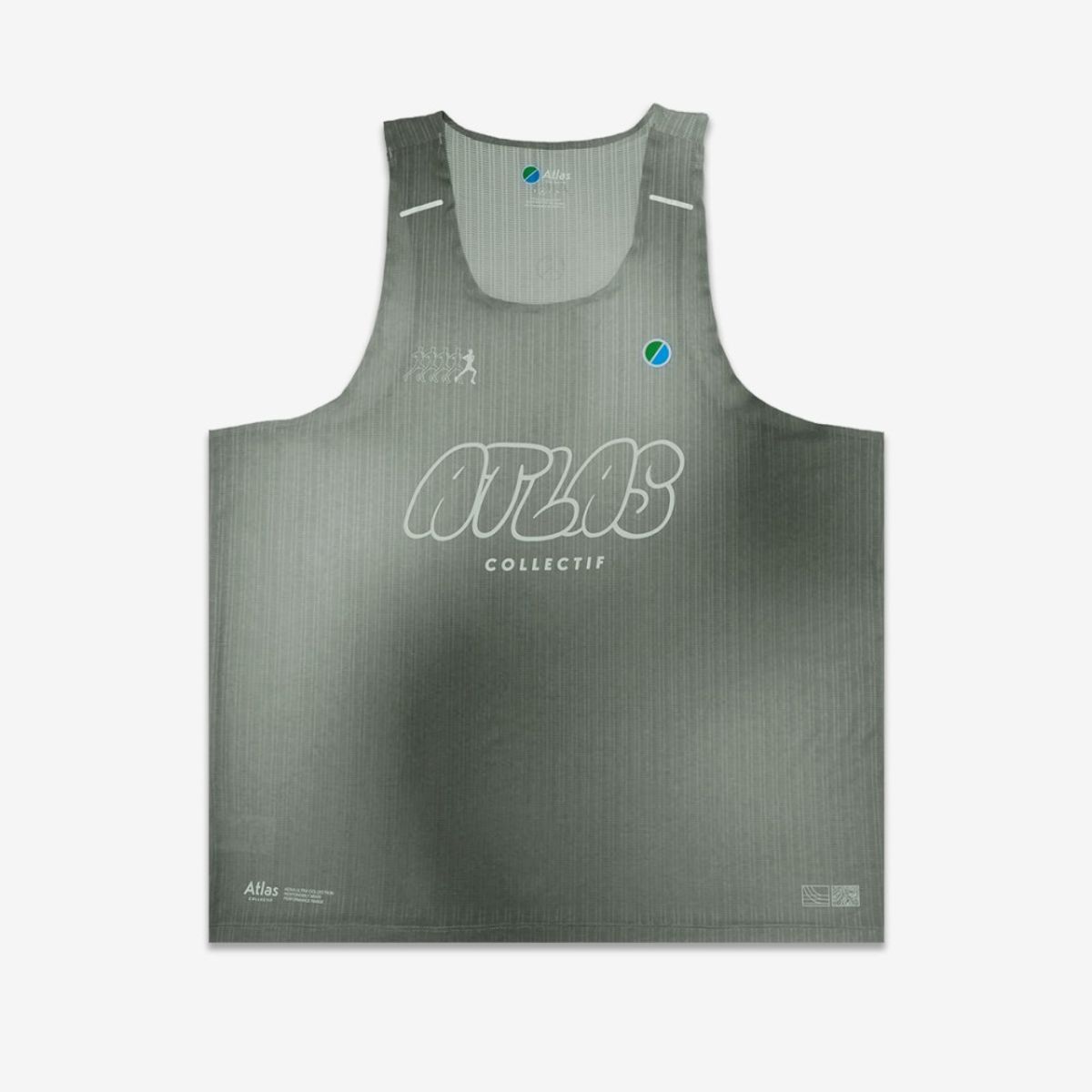 아틀라스 콜렉티프(ATLAS COLLECTIF) Atlas COLLECTIF Aeria Ultra MENS Race Singlet_OV
